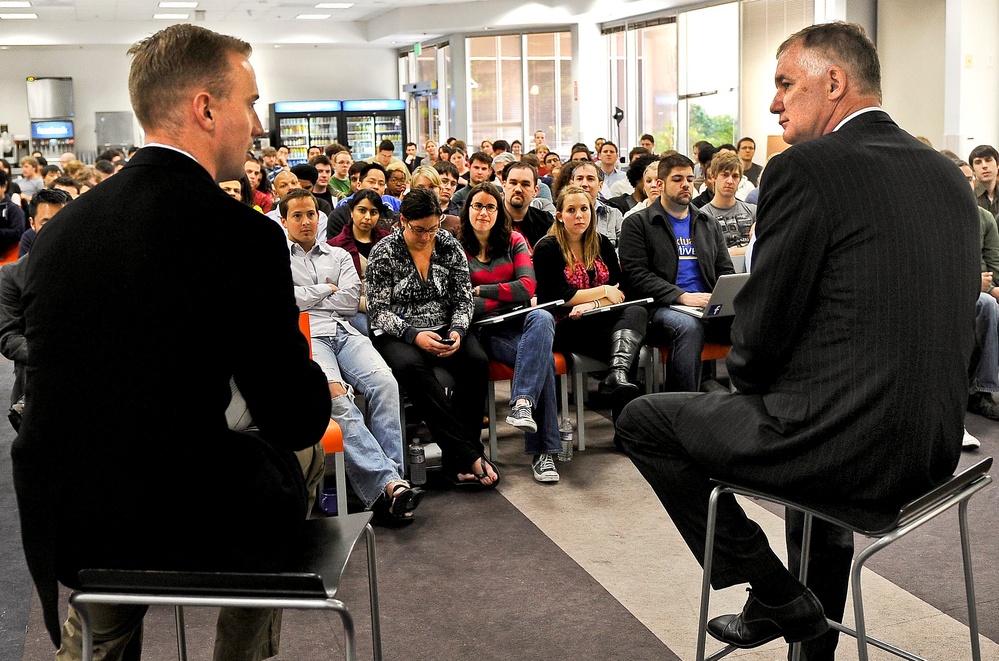 Lynn Discusses Social Media at Facebook Headquarters