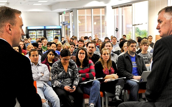 Lynn Discusses Social Media at Facebook Headquarters