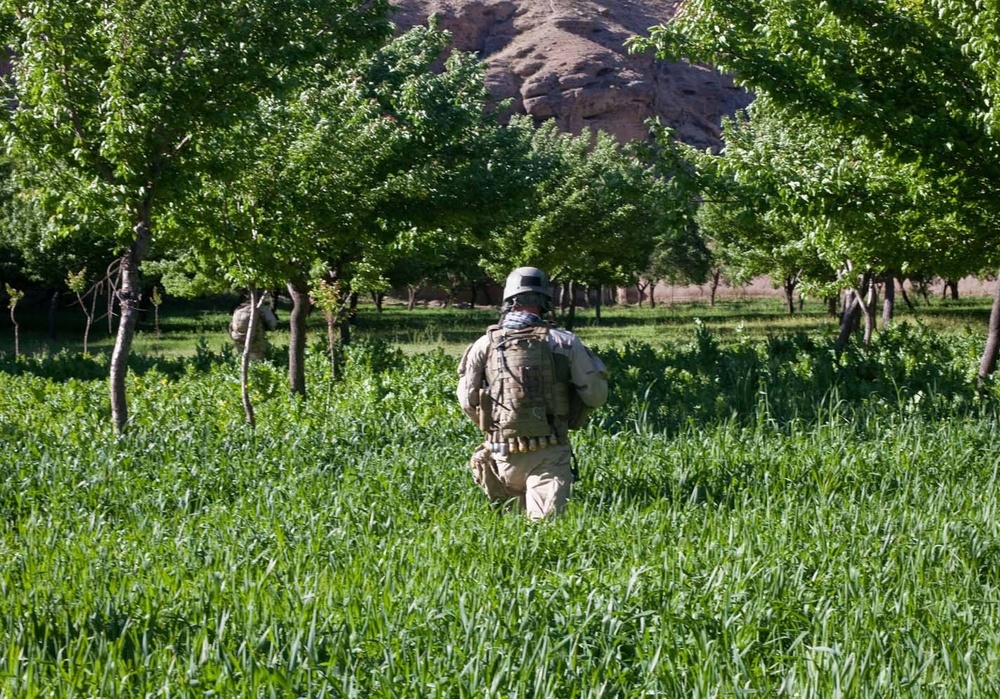 U.S. Special Forces on Patrol
