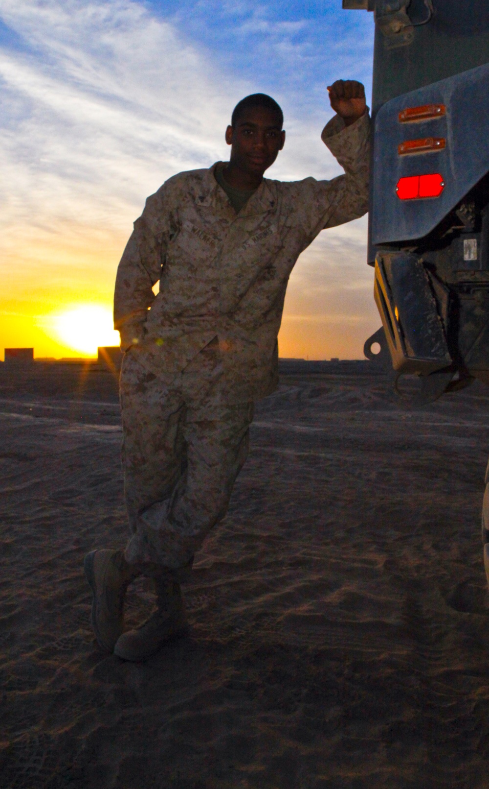 MWSS-274 Marine Survives Wreck, Deploys With Unit