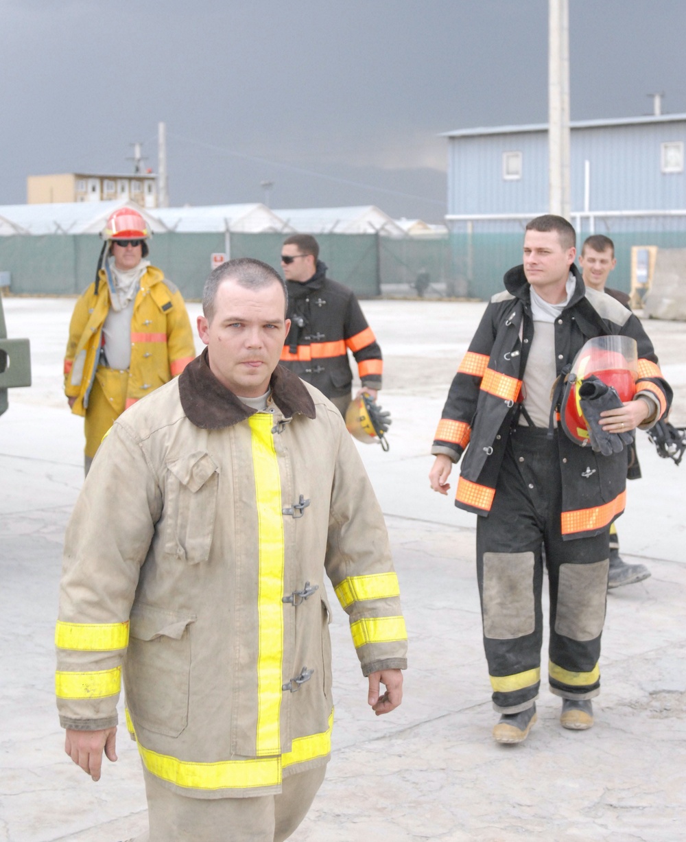 Georgetown City Fireman Fights Fires in Afghanistan