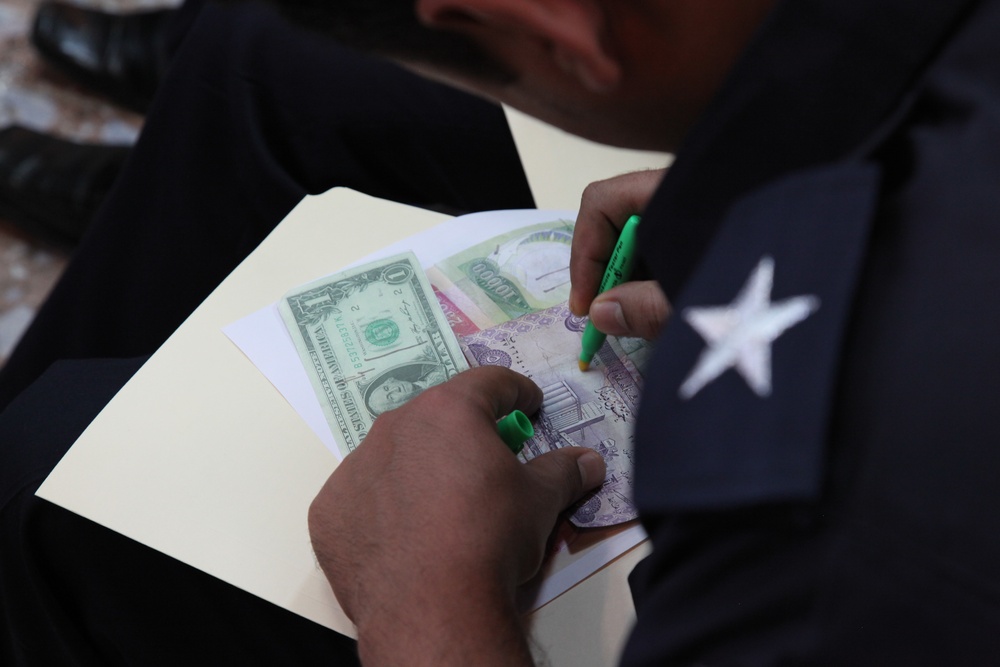 Class on Counterfeit Money