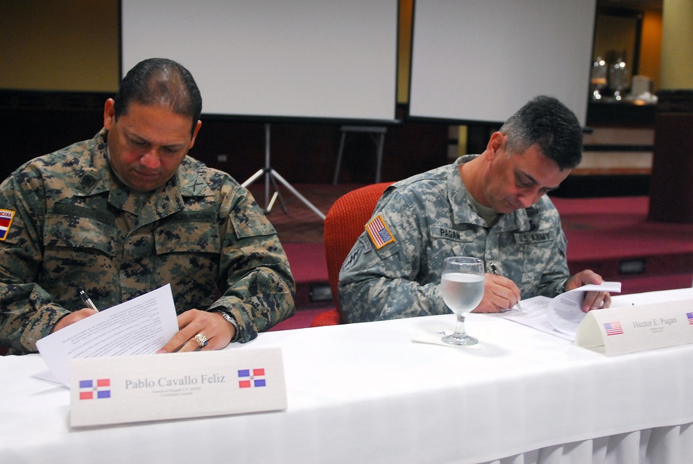 SOCSOUTH Troops, Dominican partners prepare for Fuerzas Comando exercise during final planning conference