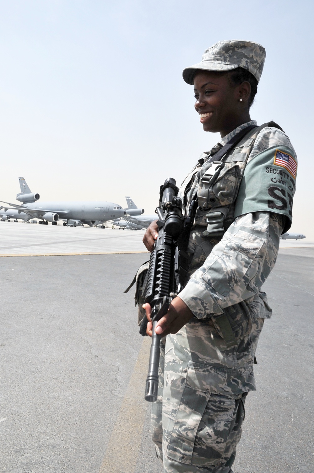 Laughlin Airman First Class, Indianapolis Native, Supports Security Forces Unit at Southwest Asia Base