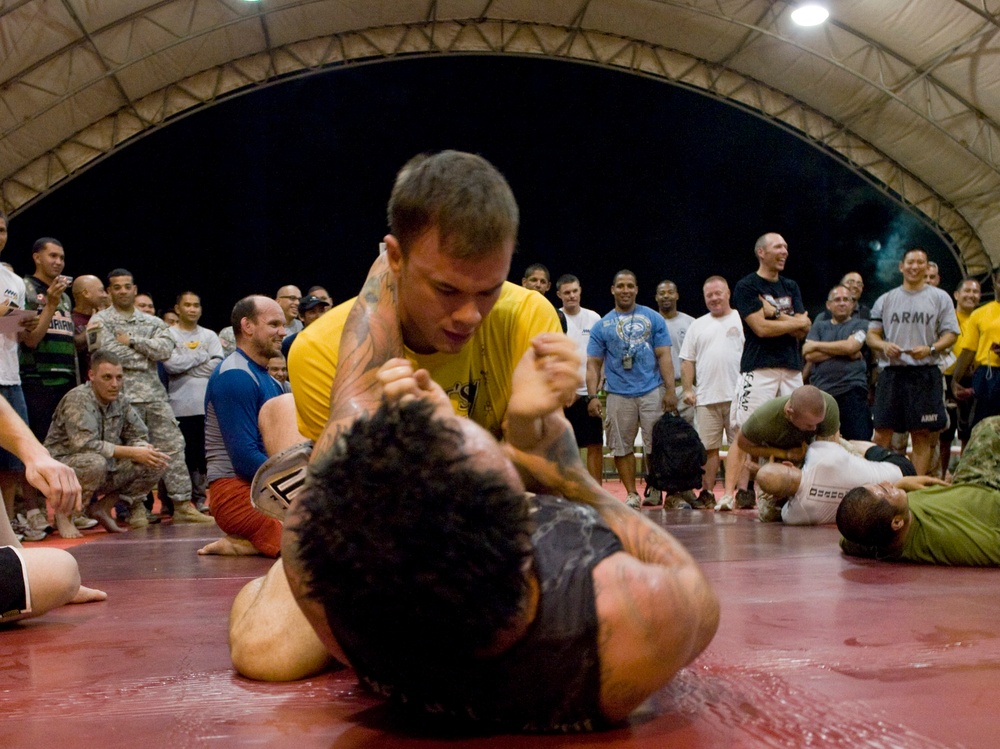 UFC Fighters at Camp Lemonnier