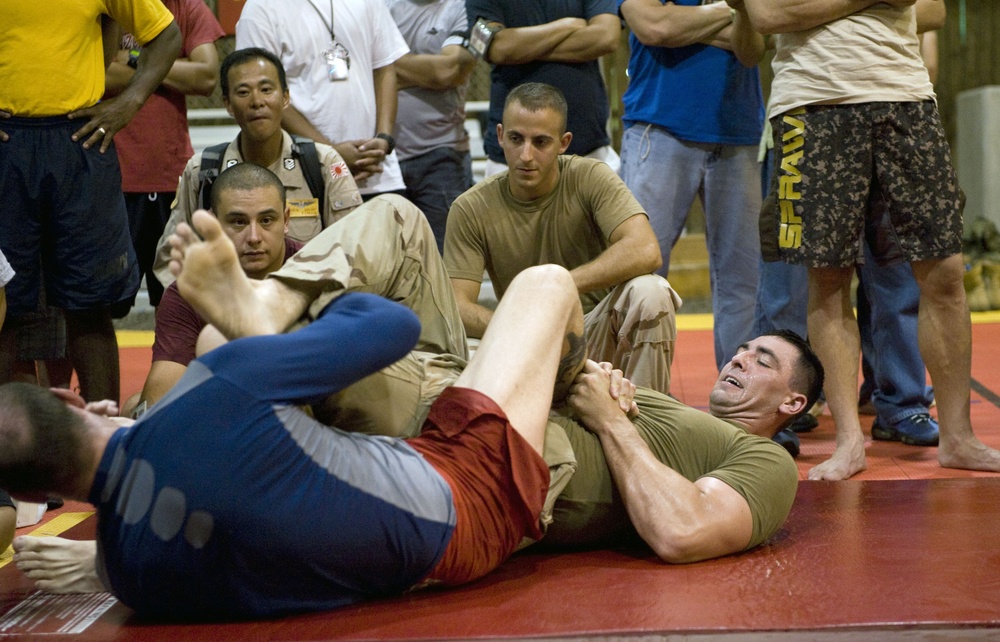 UFC Fighters at Camp Lemonnier