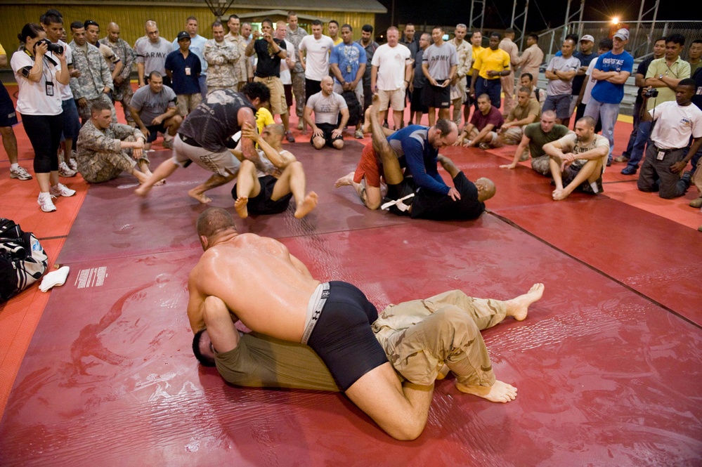 UFC Fighters at Camp Lemonnier