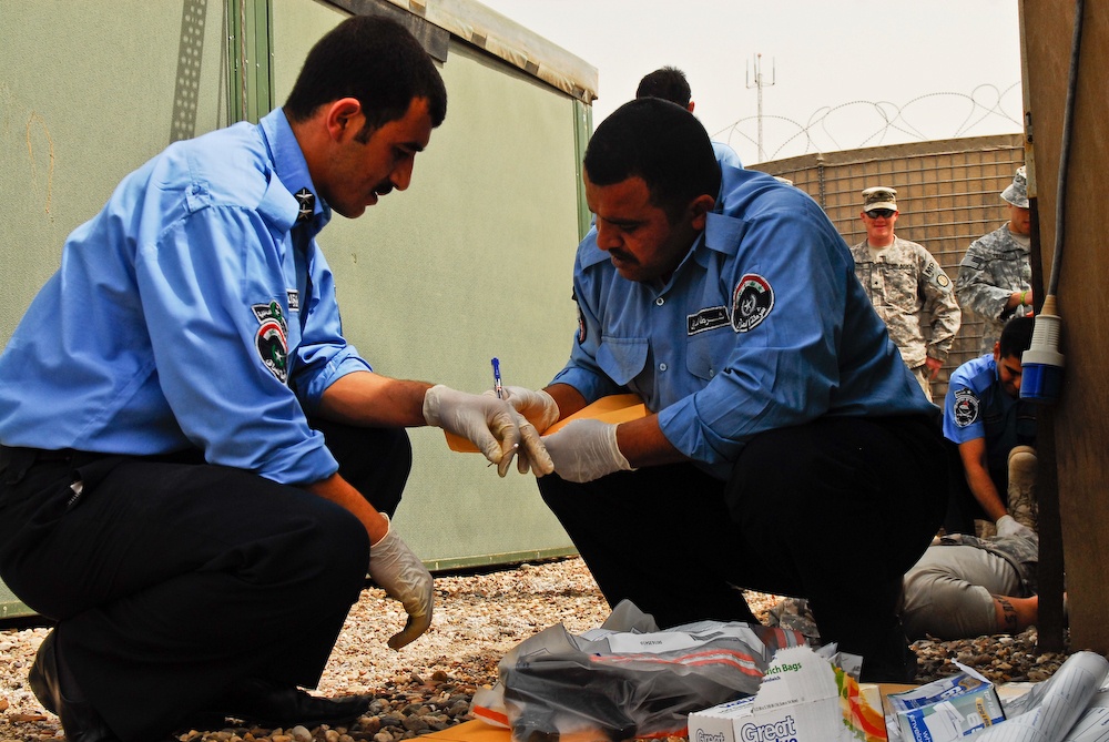 C.S.I - Iraq: evidence collection course helps IPs close cases