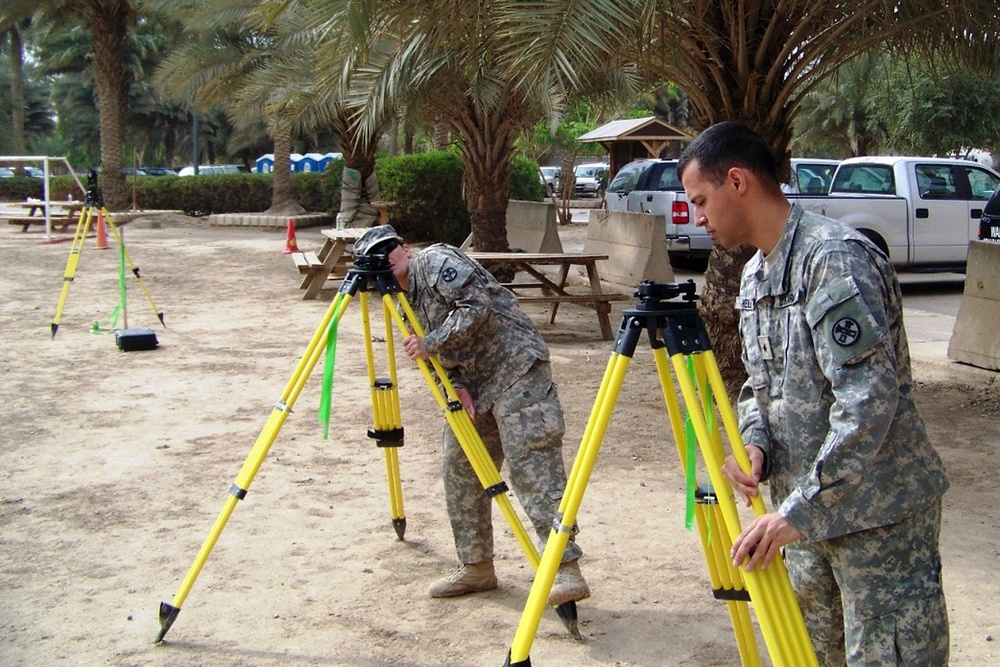 16th Engineers conduct survey training