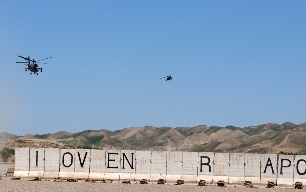 101st Combat Aviation Brigade supports Task Force Destiny