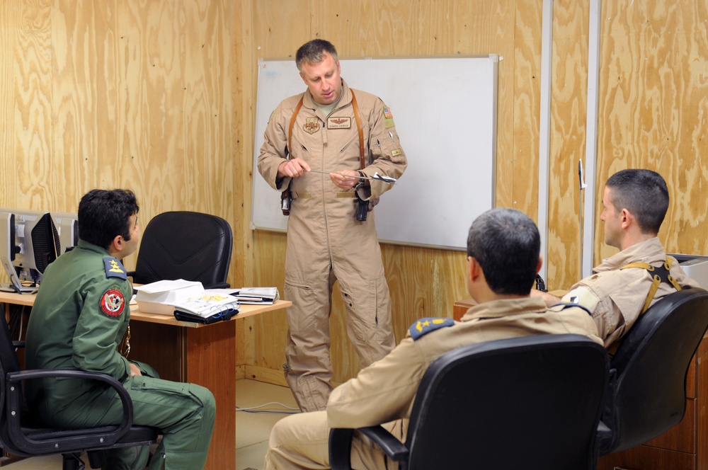 Iraqi Air Force rebuilds with assistance from U.S. Air Force at COB Speicher