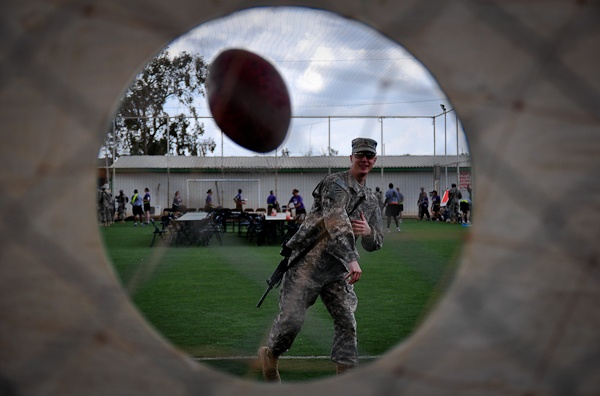 Soldiers Find Fun, Education at Spartan Sexual Assault Awareness Carnival