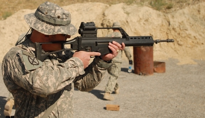 Indiana Soldiers Earn German Army Proficiency Badge