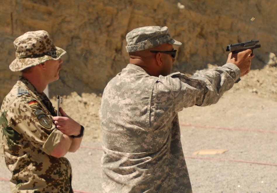 Indiana Soldiers Earn German Army Proficiency Badge