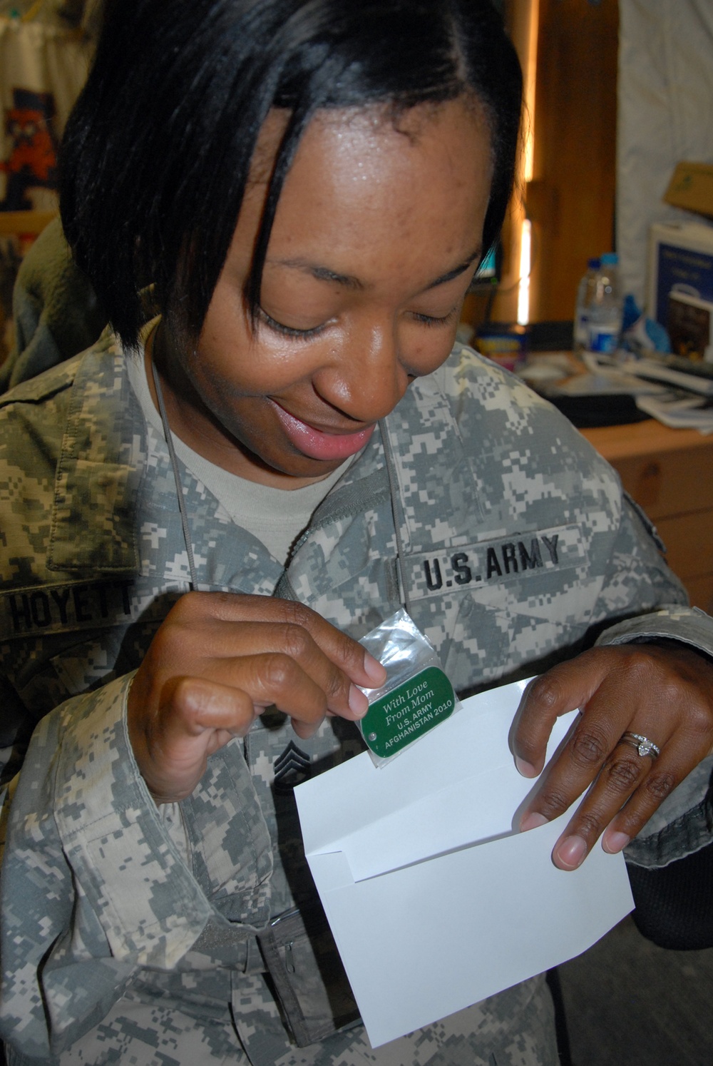 Dog tags a way for families to connect