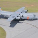 Aircraft MAFFS Seven From the North Carolina Air National Guard Taxies Onto the Runway to Take-off to Perform Another MAFFS Training Mission in Greenville, SC.