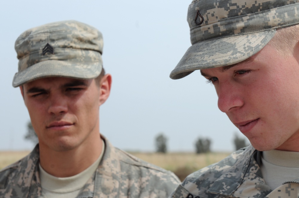 6-1 CAV Facilitates IA Best Squad Competition