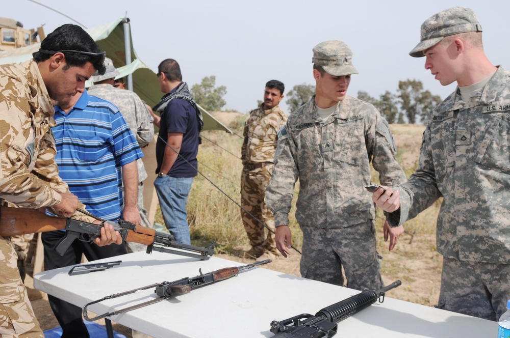 6-1 CAV Facilitates IA Best Squad Competition