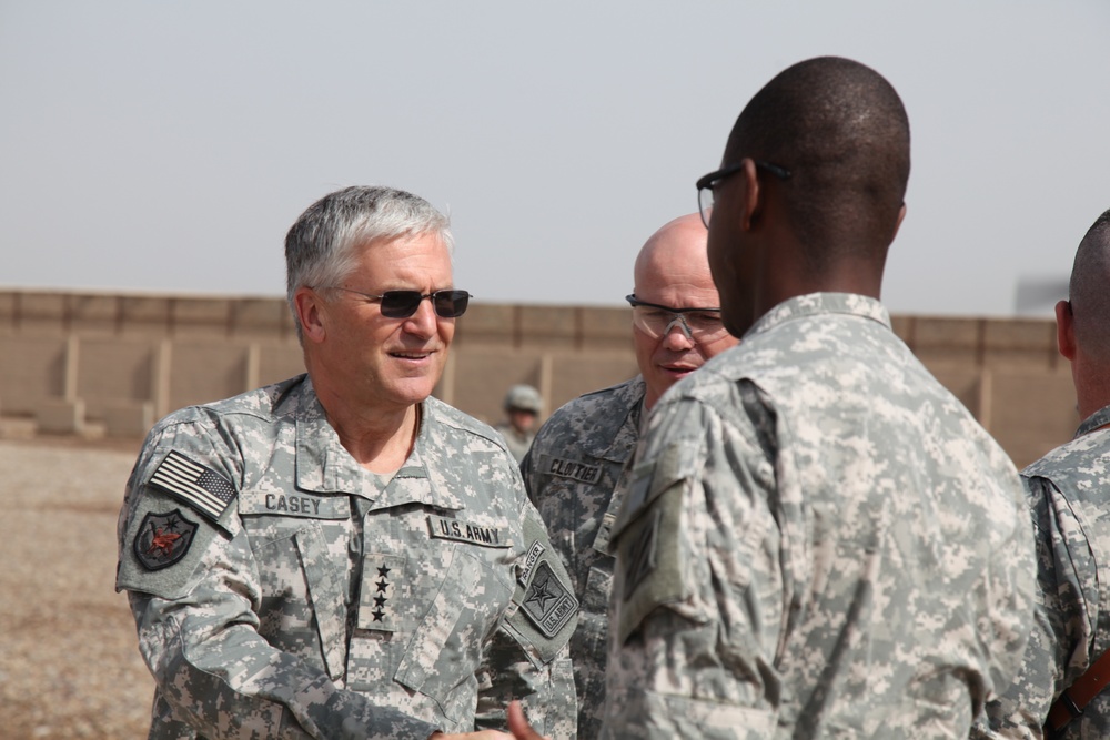 Gen. George Casey's Visit