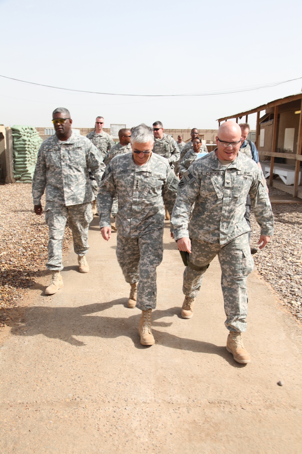 Gen. George Casey's Visit