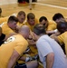 All-Marine Wounded Warriors Practice for Competition on the Court