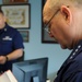 Coast Guard Commandant Receives Brief From CG Station Venice Master Chief