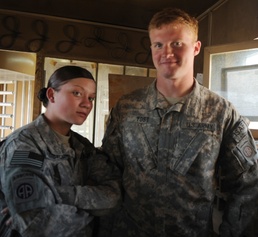Siblings Airborne in Afghanistan