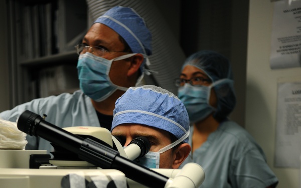 Sailor gets his eyes fixed