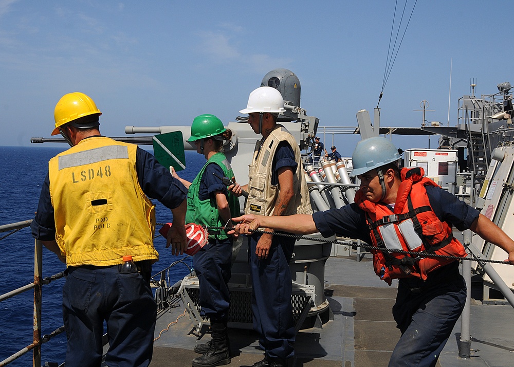 USS Ashland action