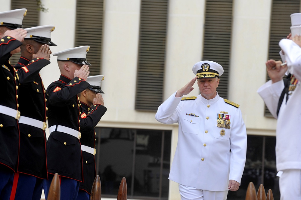 Naval Reserve Officers Training Corps commissioning ceremony