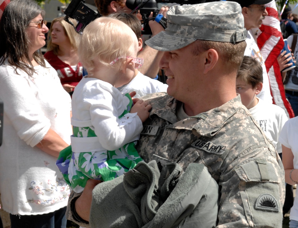 Demobilization ceremony