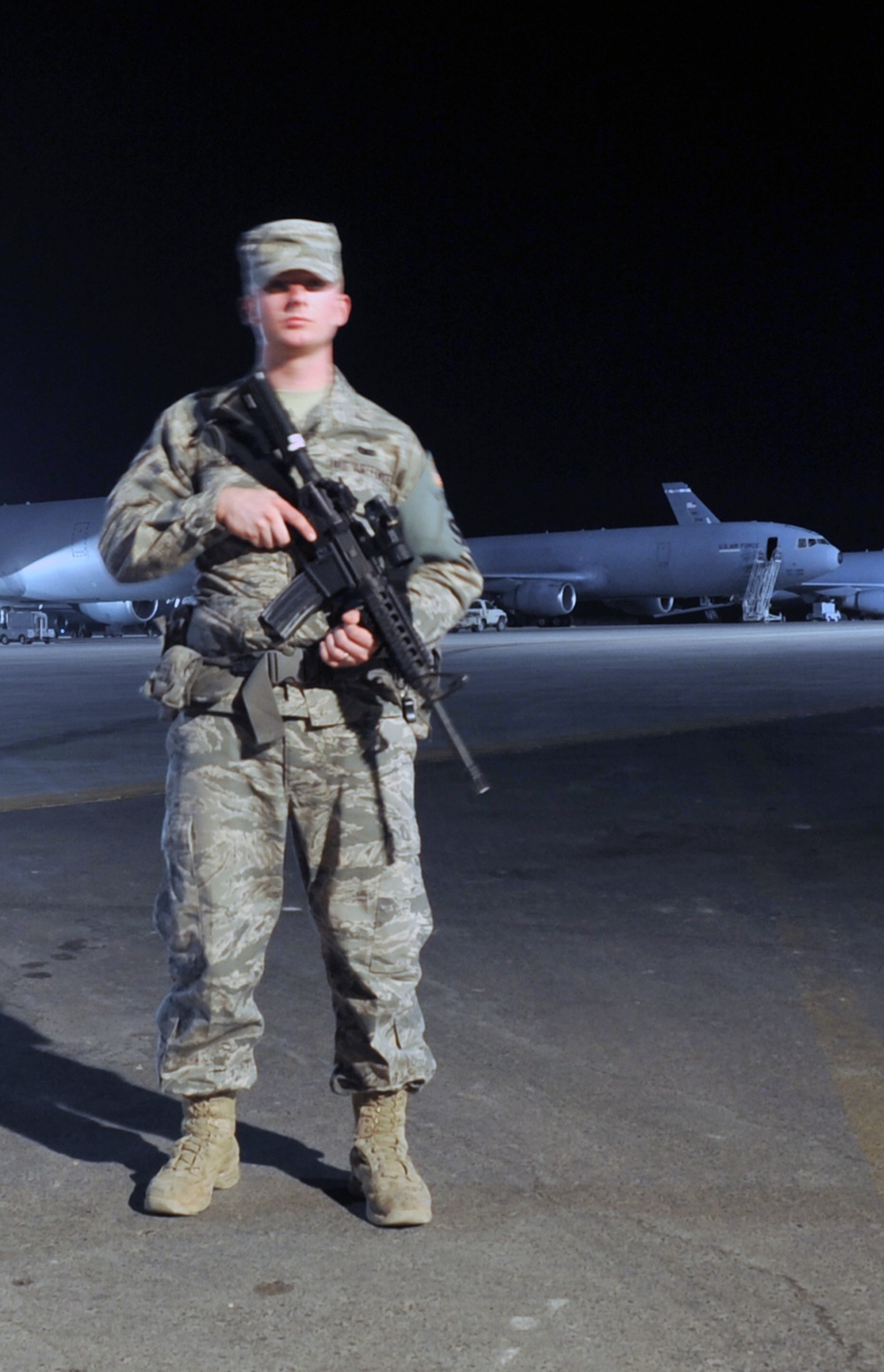 Elmendorf Airman First Class, Olathe Native, Provides Security for Southwest Asia Wing