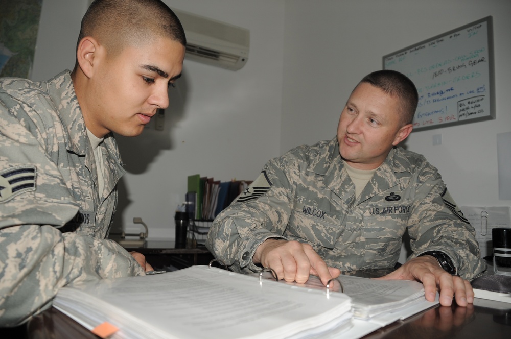 Travis Senior Airman, Detroit Native, Provides Personnel Support Management for Southwest Asia Wing