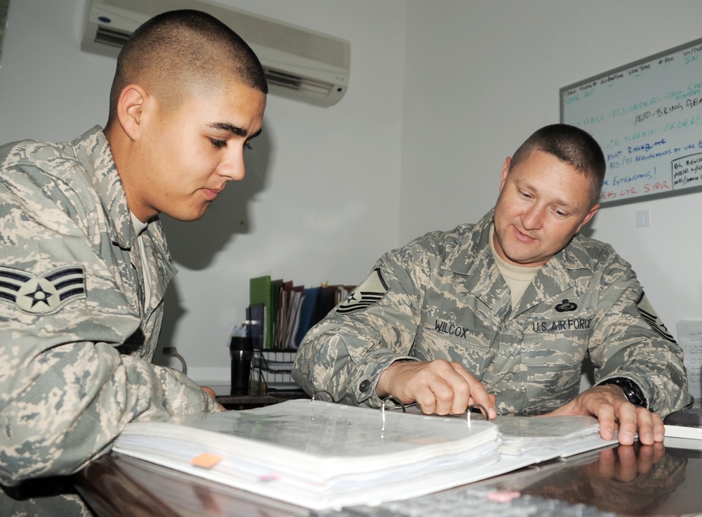 Travis Senior Airman, Detroit Native, Provides Personnel Support Management for Southwest Asia Wing