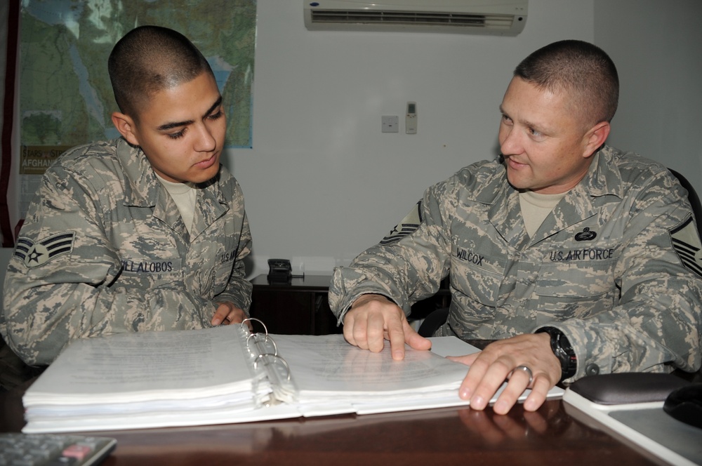 Travis Senior Airman, Detroit Native, Provides Personnel Support Management for Southwest Asia Wing