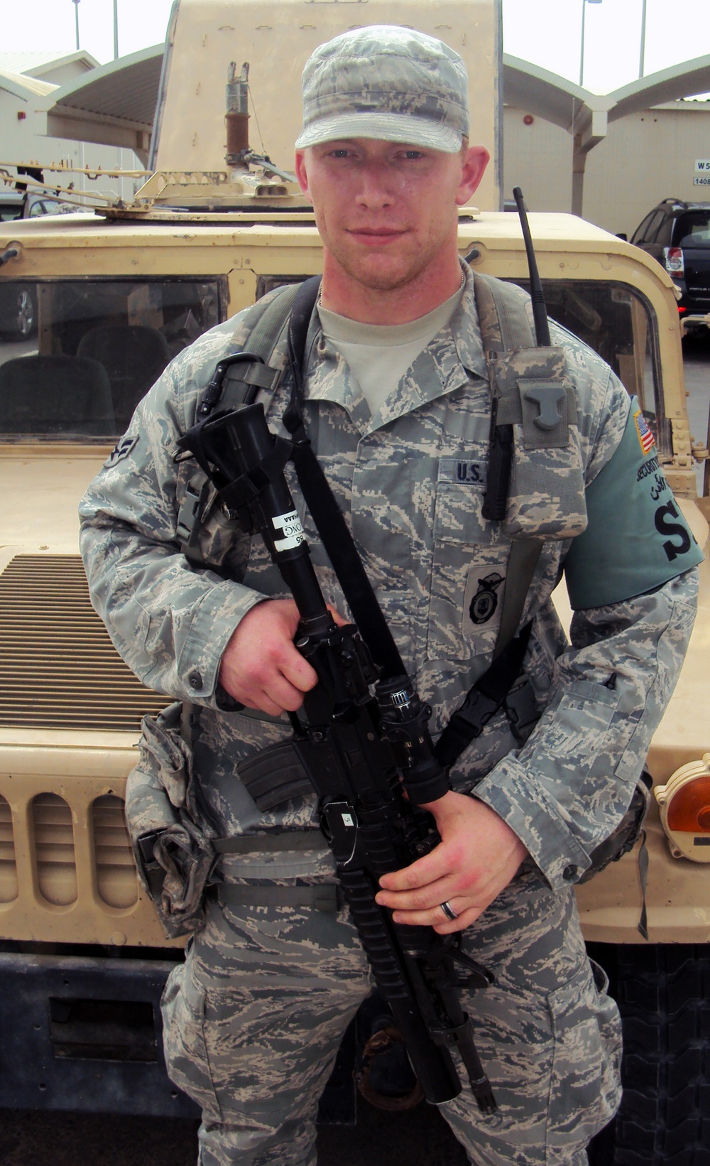 Joint Base Charleston Airman, Berlin Native, Provides Security, Force Protection for Southwest Asia Base