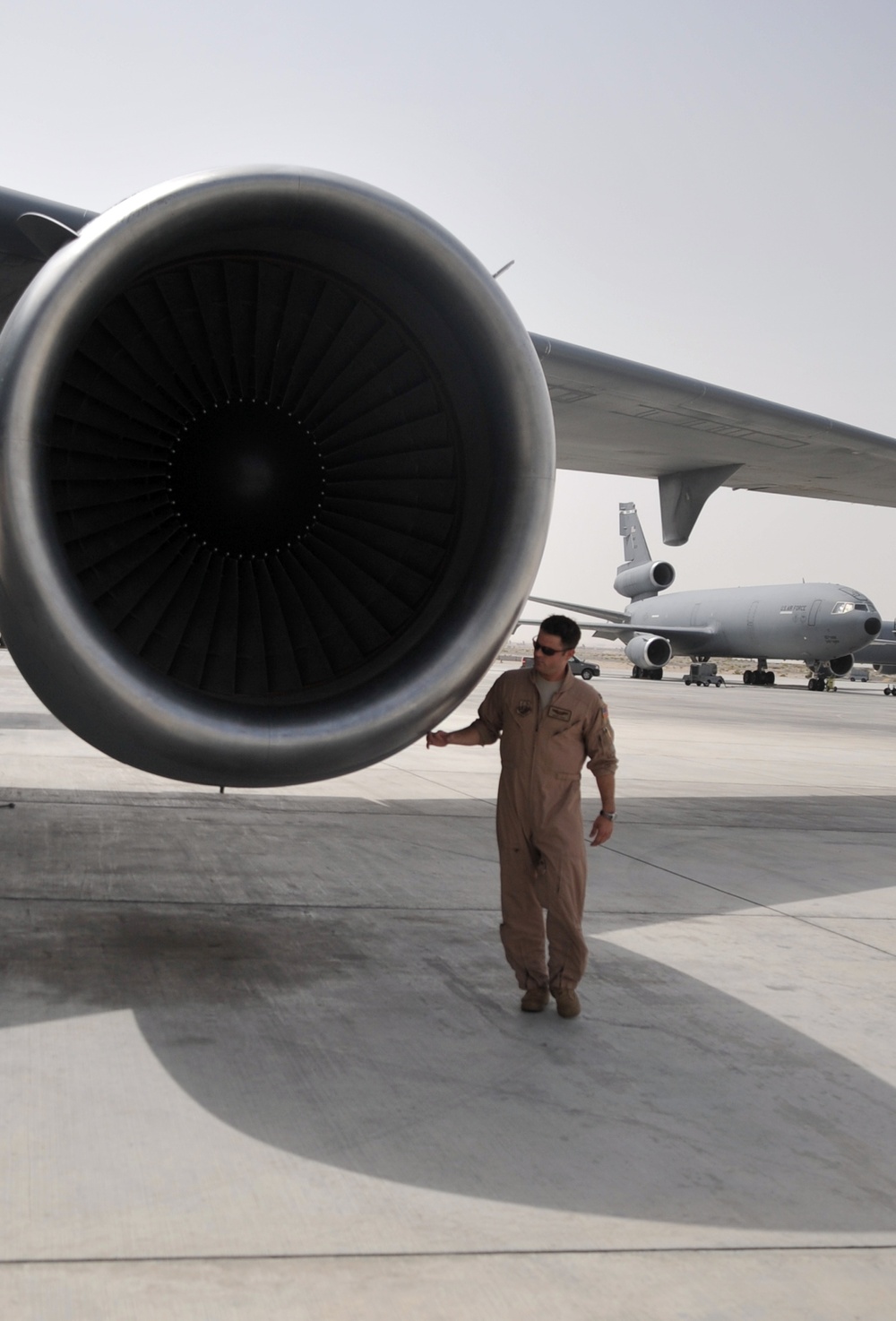 Joint Base MDL Captain, Annapolis Native, Pilots KC-10s on Deployed Combat Air Refueling Missions in U.S. Central Command Area of Responsibility