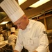 After Marine leaves work, the apron stays on