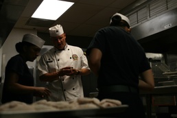 Food service specialist cooks his way to the top