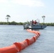 Naval Air Station Pensacola Pollution Response Unit Deploys Oil Containment Boom at Sherman Cove