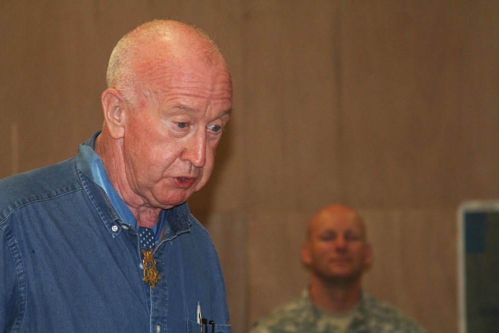 Medal of Honor recipients visit troops