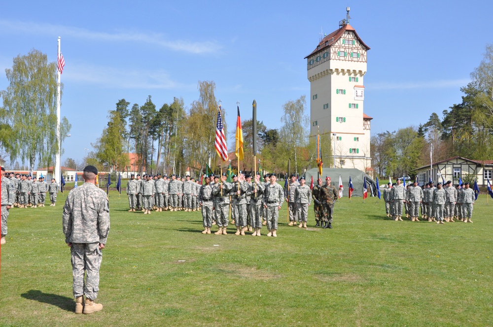 709th MPs Uncase Colors, Welcome New Commander