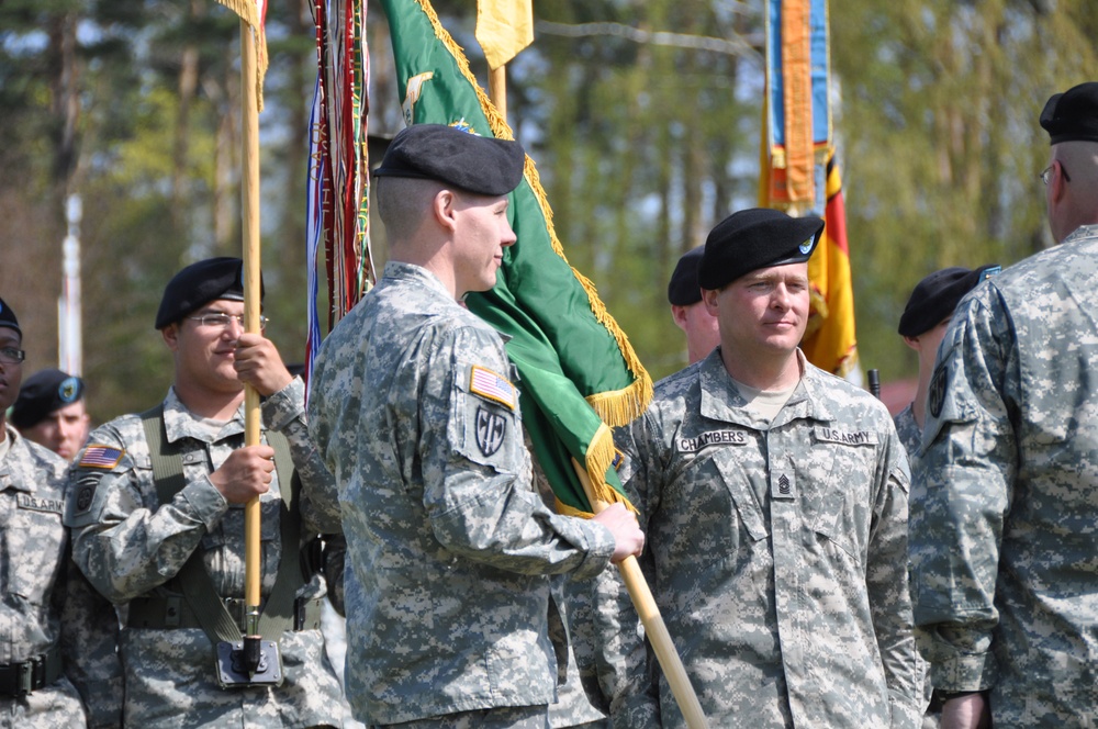 709th MPs Uncase Colors, Welcome New Commander