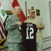 Texas A&amp;M Coach Visits Troops in Iraq