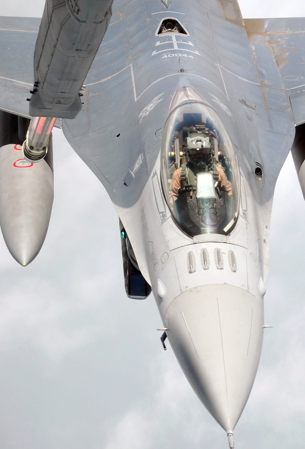 F-16 Refueling in Southwest Asia