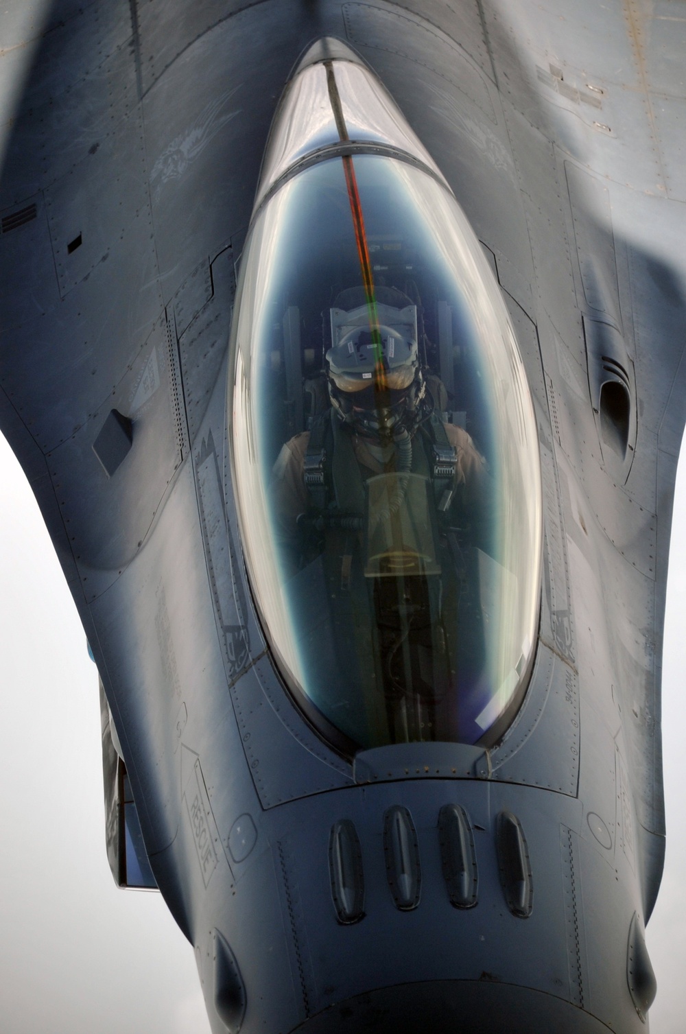 F-16 Refueling in Southwest Asia