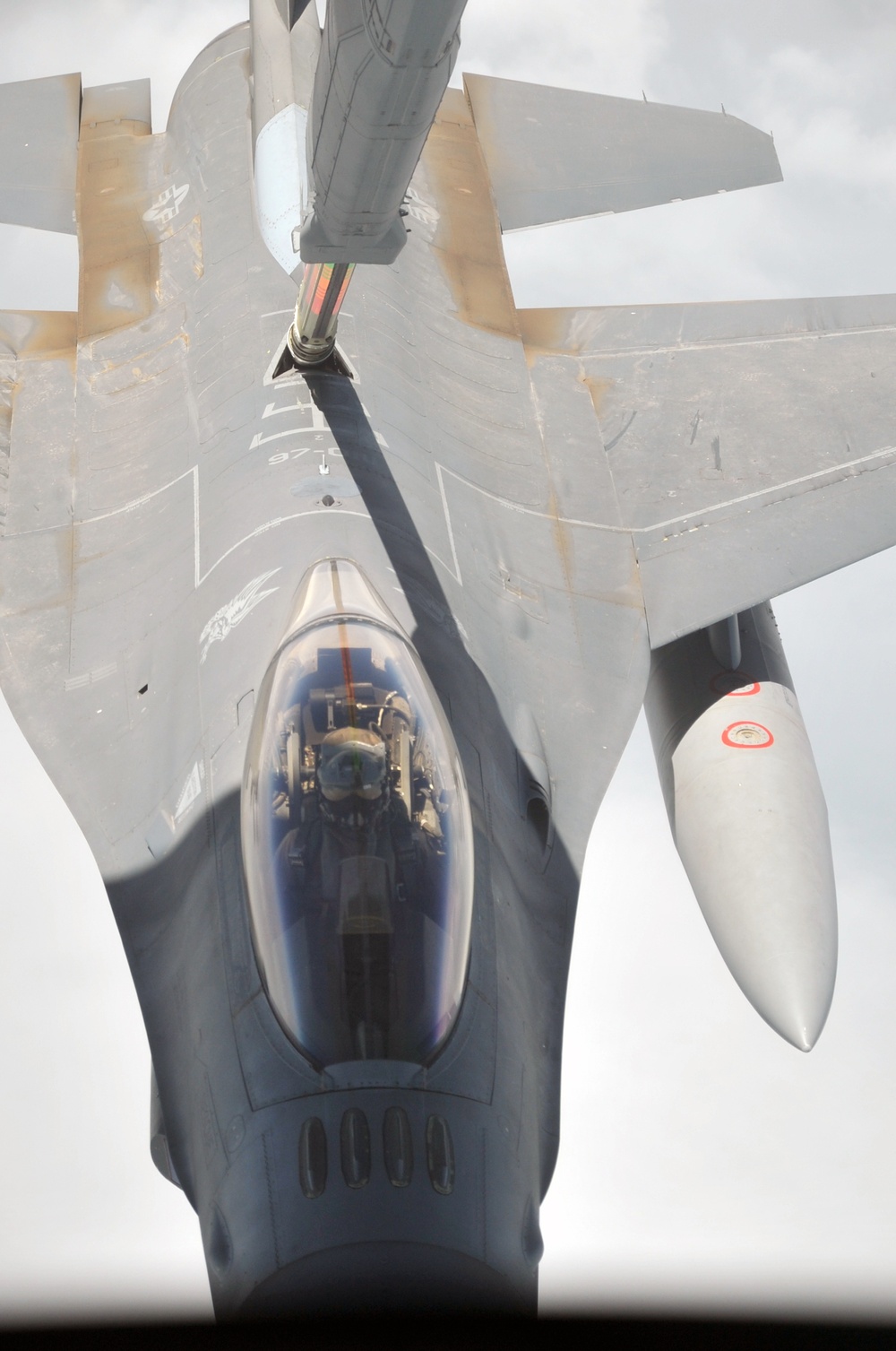 F-16 Refueling in Southwest Asia