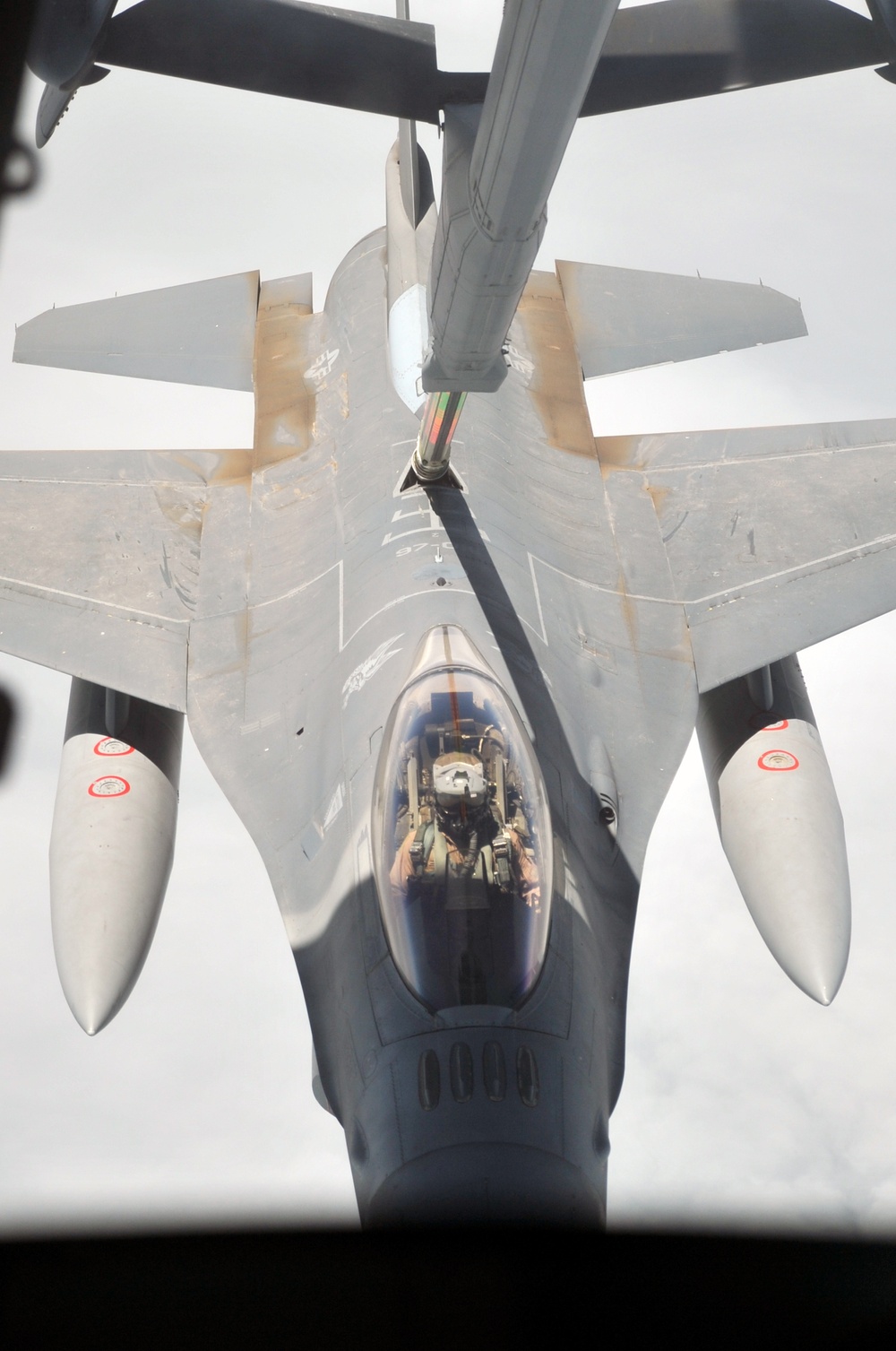 F-16 Refueling in Southwest Asia