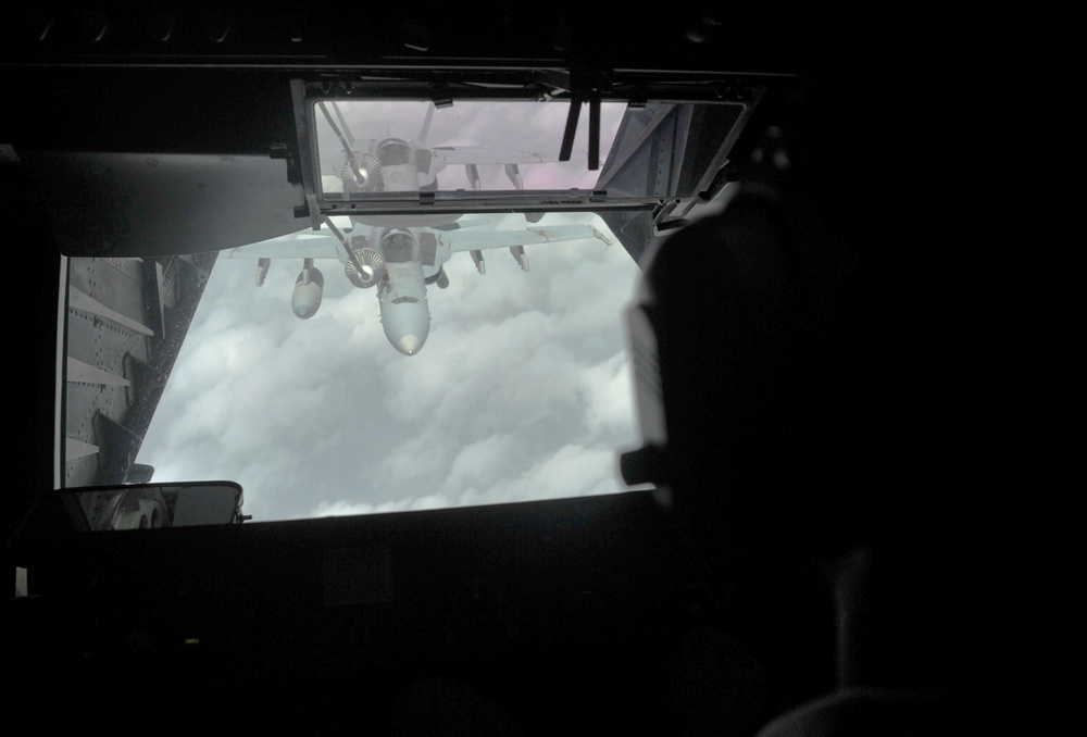 Joint Base MDL Technical Sergeant, Red Hill Native, Supports Combat Air Refueling Missions As KC-10 Boom Operator
