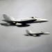 Navy F-18s Refueled by KC-10
